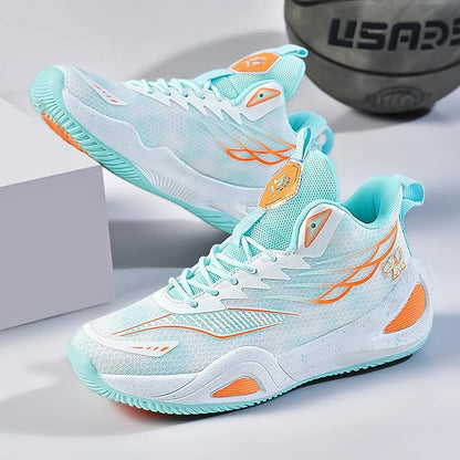 High Top Womens Mens Basketball Shoes Breathable Non Slip Outdoor Sneakers Comfortable Fashion