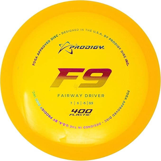Prodigy Disc 400 F9 Disc Golf Disc - Understable Fairway Driver Disc Golf Disc for Beginners