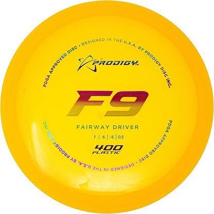 Prodigy Disc 400 F9 Disc Golf Disc - Understable Fairway Driver Disc Golf Disc for Beginners