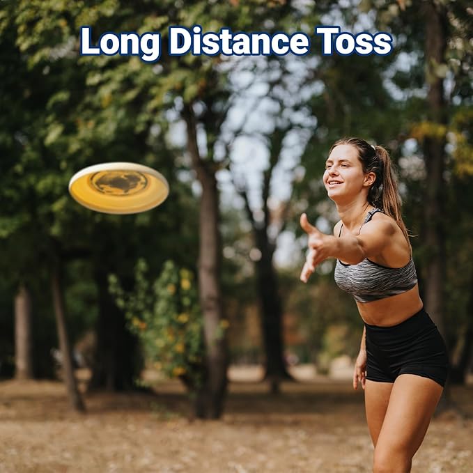 Wham-O Frisbee Heavyweight 200g, 11 Inch Flying Disc, Long Distance, Durable and Stable Sports Disc