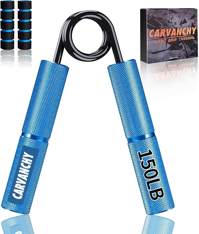 Grip Strength Trainer Set, 50-300LB(6 Pack), Wrist Forearm Strengthener, Metal No Slip, Hand Grip