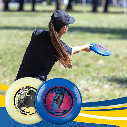 Wham-O Frisbee Heavyweight 200g, 11 Inch Flying Disc, Long Distance, Durable and Stable Sports Disc