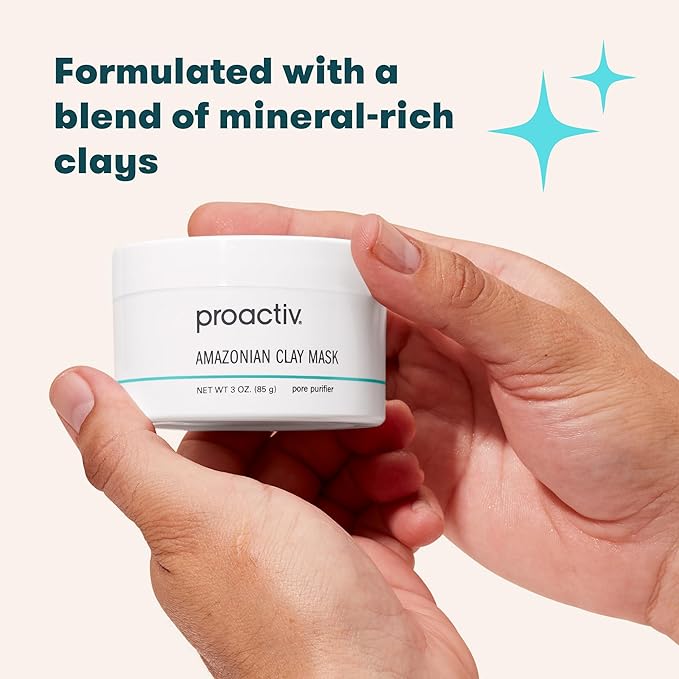 Proactiv Amazonian Clay Mask, Creamy, Natural Cleansing Skin Care Face Mask with Minerals, Vitamins