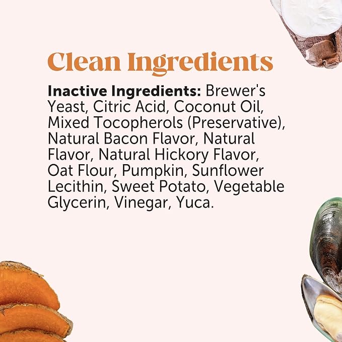 Hip & Joint Health Max Strength - Natural Joint Supplement for Dogs Chews - Glucosamine, Omega-3s