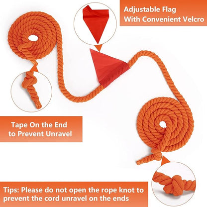 CWLAKON Tug of War Rope 40ft for Kids Adult, Outdoor Field Day Family Reunion Birthday Party Games