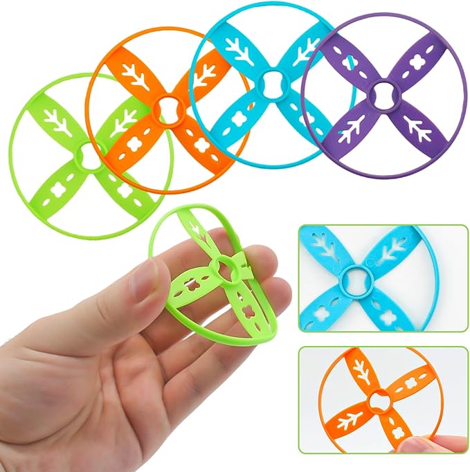 Outside Toys for Kids Ages 4-8, 24 Pack Flying Discs Supplement Set - Compatible with Most Handheld