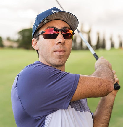Seek FC 2.0 Sport Sunglasses Men & Women - Ideal For Cycling, Golf, Hiking, Running, Tennis &