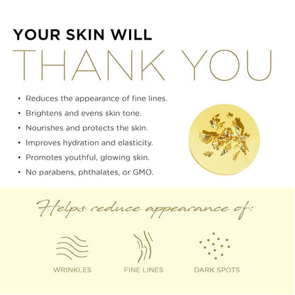 AZURE 24K Gold and Caviar Anti Aging Luxury Face Mask - Hydrating & Firming Facial Mask - Helps