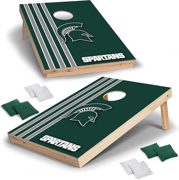 2' x 3' Solid Wood Cornhole Set with Direct Print HD Team Graphics – Great Gift for Any NCAA Fan!