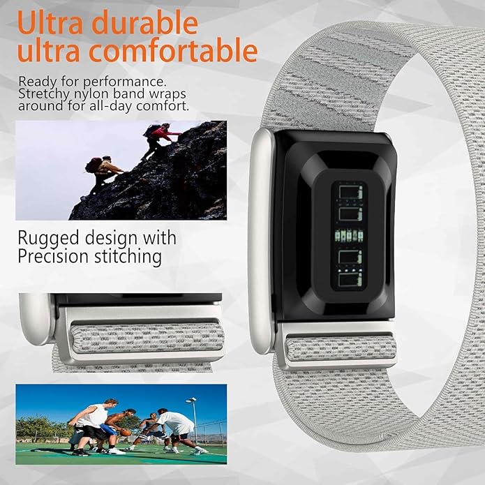 Nylon Soft Band Compatible with WHOOP 5.0, One, Peak, and Life | Adjustable, Durable & Secure Fit