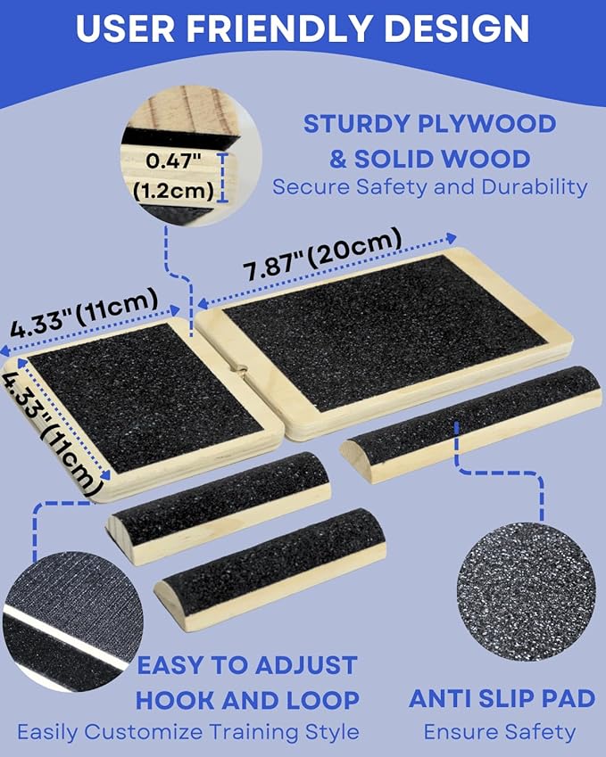 Ankle Strengthener, Single Leg Balance Board for Ankle Rehab, Foot Trainer for Mobility, Foot