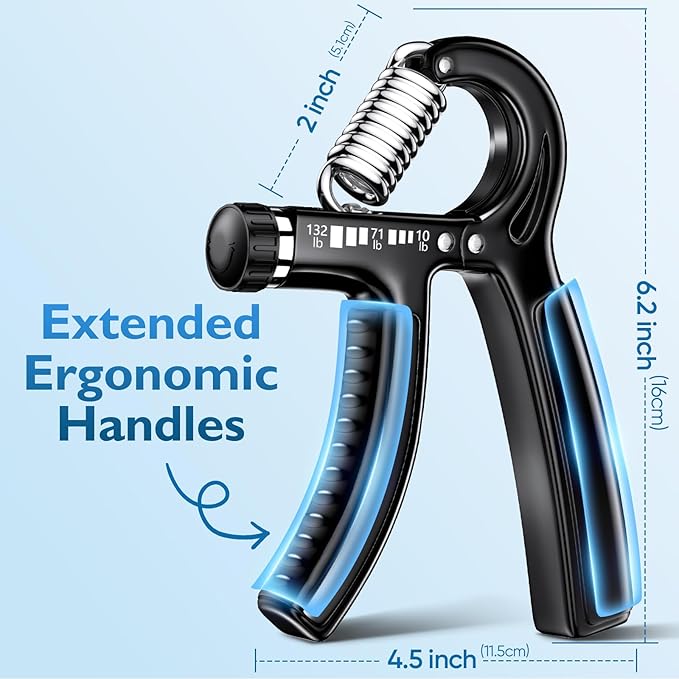 FitBeast Grip Strengthener Forearm Strengthener, Adjustable Hand Grip Strengthener for Strength