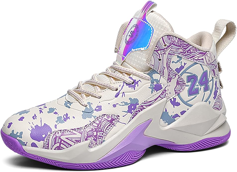 Boys Basketball Shoes Breathable Indoor Athletic Shoes Youth Outdoor Fashion Sneakers Comfortable