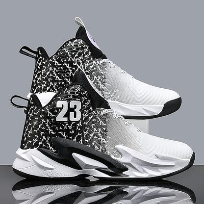 Boys Basketball Shoes Breathable Indoor Athletic Shoes Youth Outdoor Fashion Sneakers Comfortable