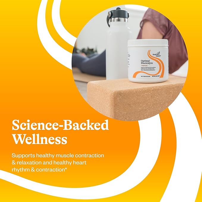 Seeking Health Optimal Electrolyte Powder, Berry Flavor, Healthy Energy and Endurance Support