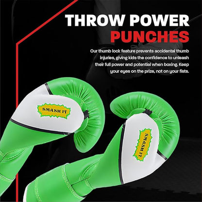 Kids Boxing Gloves for Kids Children Youth Punching Bag Kickboxing Muay Thai Mitts MMA Training