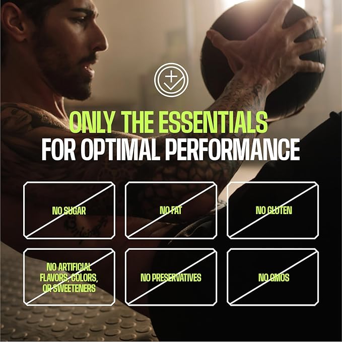 Frog Fuel Performance Greens Protein Powder, Nano-Hydrolyzed Grass Fed Protein Greens Powder, 5B
