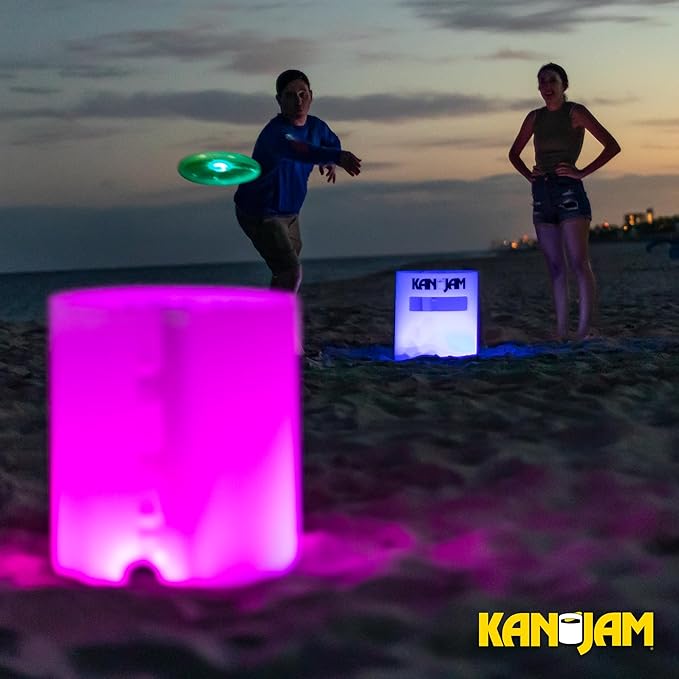 Kan Jam Disc Toss Game - American Made Outdoor Game for The Backyard, Beach, Park, Tailgates