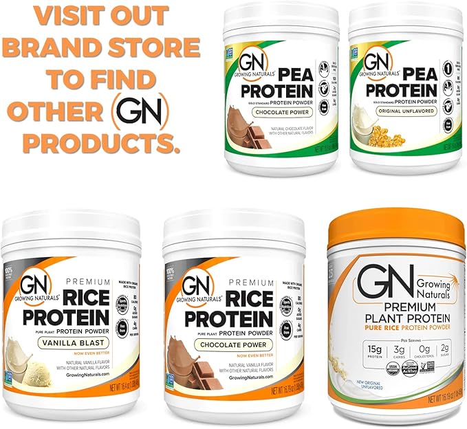 Raw Pea Protein Powder, Vegan Plant Based Protein, BCAA, Low-Carb, Low-Sugar, Chocolate Power, 1