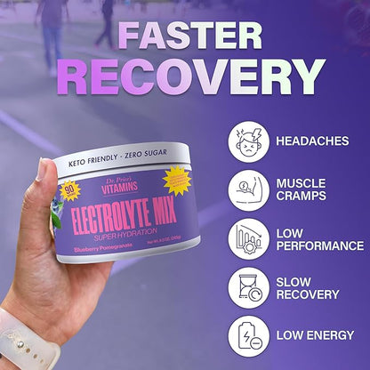 Dr. Price’s Electrolyte Mix | Sugar-Free Hydration Powder with 72+ Trace Minerals | No Sugar