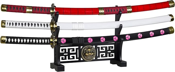 Logest Sword Stand - 4 Tier Options Available - Crafted Using Wood Katana Holder - Furnished in