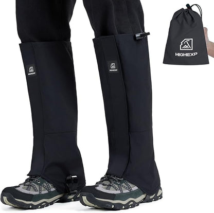 Leg Gaiters 100% Waterproof Adjustable Shoe Snow Boot Guard Gators for Hiking Shoe Cover Hunting