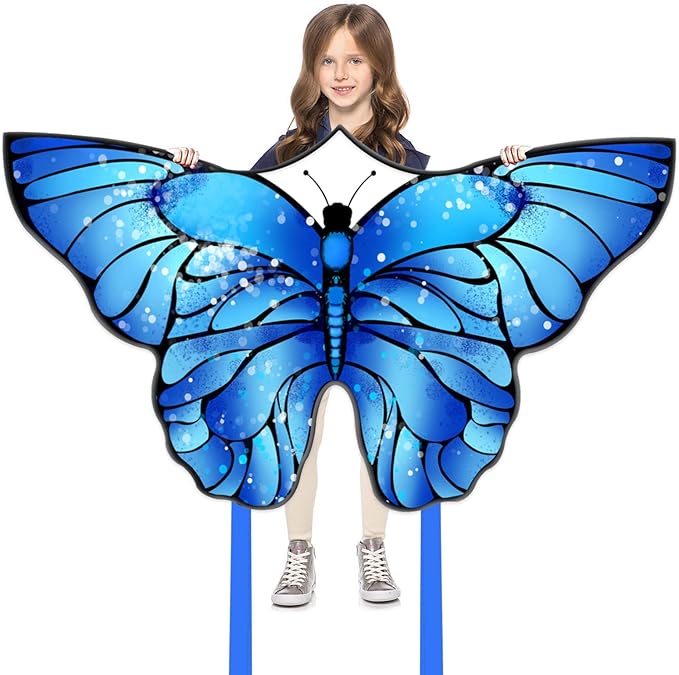 Butterfly Kites for Kids and Adults, Easy to Fly Large Single Line Kite for Boys and Girls - 55" x