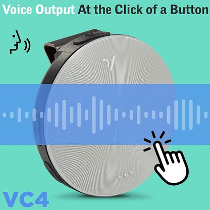 Voice Caddie VC4 Golf GPS Range Finder with Voice Output of Distance, Auto Slope, and Active Green