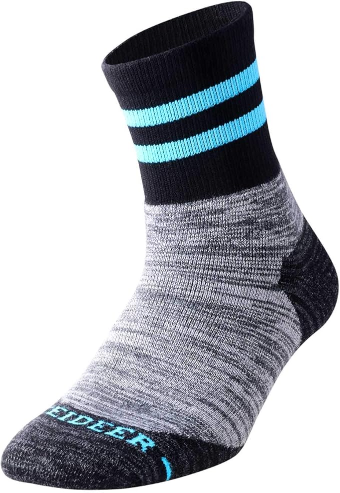 FEIDEER Women's Hiking Walking Socks, Multi-pack Outdoor Recreation Socks Wicking Cushion Crew Socks