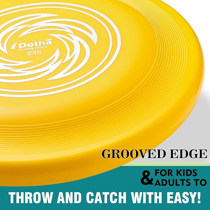 Sports Flying Disc - Compeition Flying Discs for Beach, Backyard, Lawn, Park, Camping and More