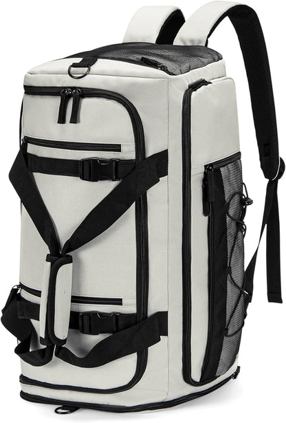 CLUCI Gym Bag for Men & Women, 35L Sports Duffle Bag for Travel,4 in 1 Weekender Bag,Overnight