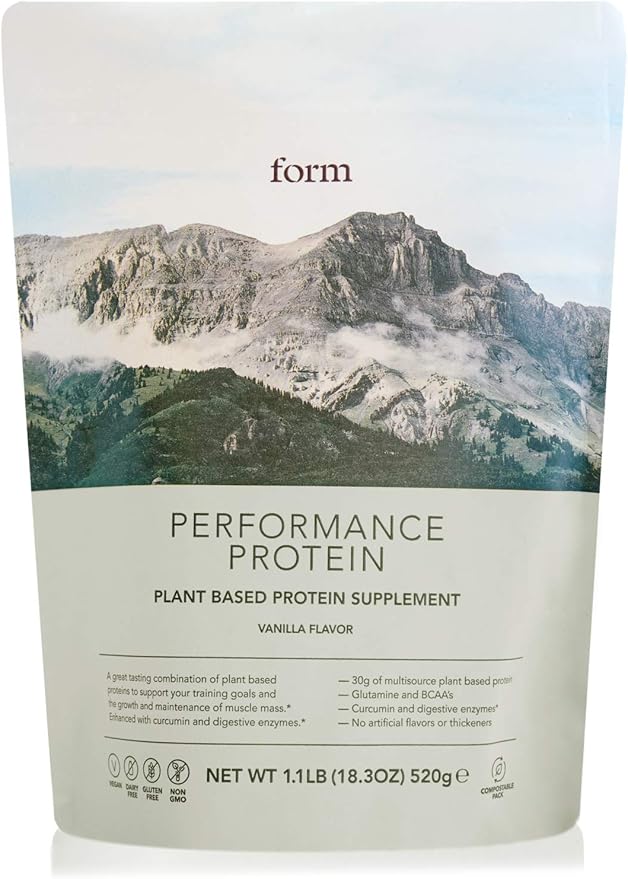 Form Performance Protein - Vegan Protein Powder - 30g of Plant Based Protein per Serving, with