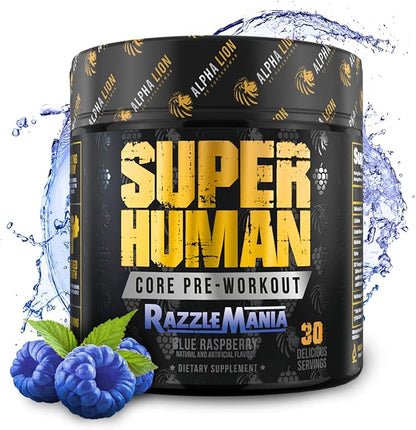 ALPHA LION Core Pre Workout w/Creatine for Performance, Beta Alanine for Muscle, Powder