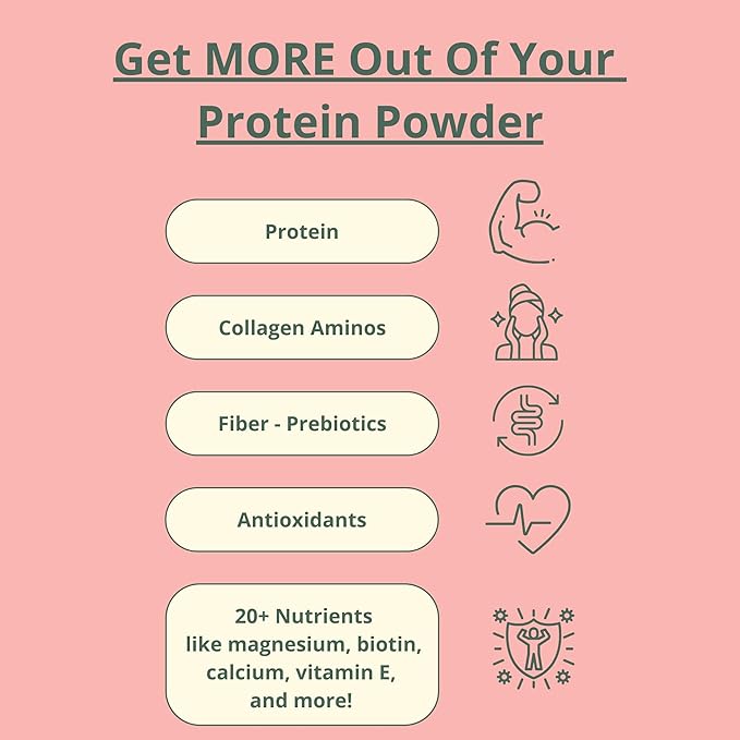 Clean Vegan Protein Powder Vanilla - Plant Based Protein, Dairy Free, for Gut Health, No Sodium