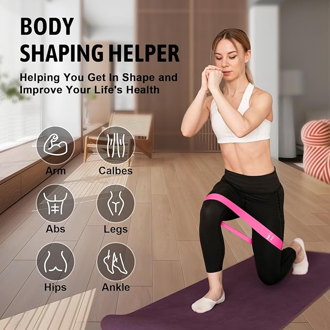 Resistance Bands for Working Out, Exercise Bands Resistance Bands Set with 5 Resistance Levels