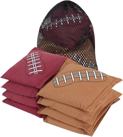 GSE Games & Sports Expert Set of 8 Premium Weather Resistant Cornhole Bags. Regulation Size and