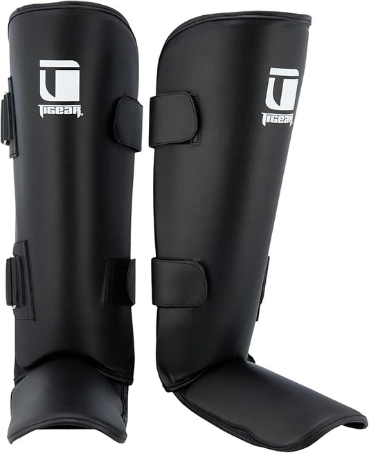 Tigear Core Shin Guards – MMA Martial Arts Shin Guards for Muay Thai & Kickboxing Sparring and