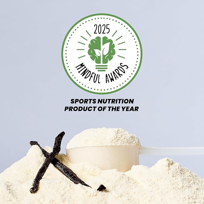 Kick Whey Protein Powder, Vanilla Flavor, 25 G Protein, Gluten Free Workout Supplement With Amino