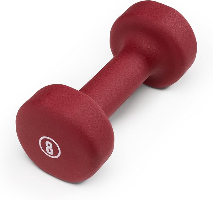 Marcy Colored Neoprene Dumbbell (Sold in Singles or Set) Hand Weights, Exercise Free Weights for