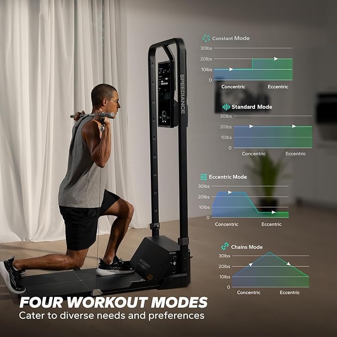 Gym Monster Smart Home Gym, Multifunctional Strength Training Machine, Smith Machine Power Cage