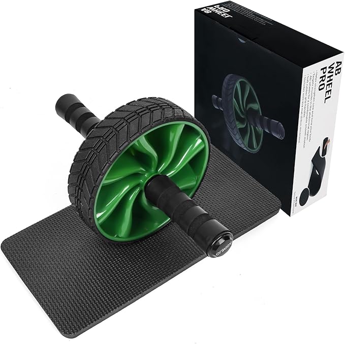 Ab Roller Wheel - AGREJO Ab Workout Equipment for Abdominal & Core Strength Training, Home Gym