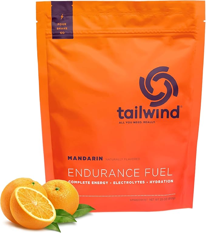 Tailwind Nutrition Endurance Fuel, Carbohydrate & Electrolyte Sports Drink Mix Powder, Gluten-Free