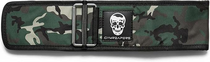 Gymreapers Quick Locking Weight Lifting Belt for Men Gym Belt for Powerlifting Deadlift Belt with 4