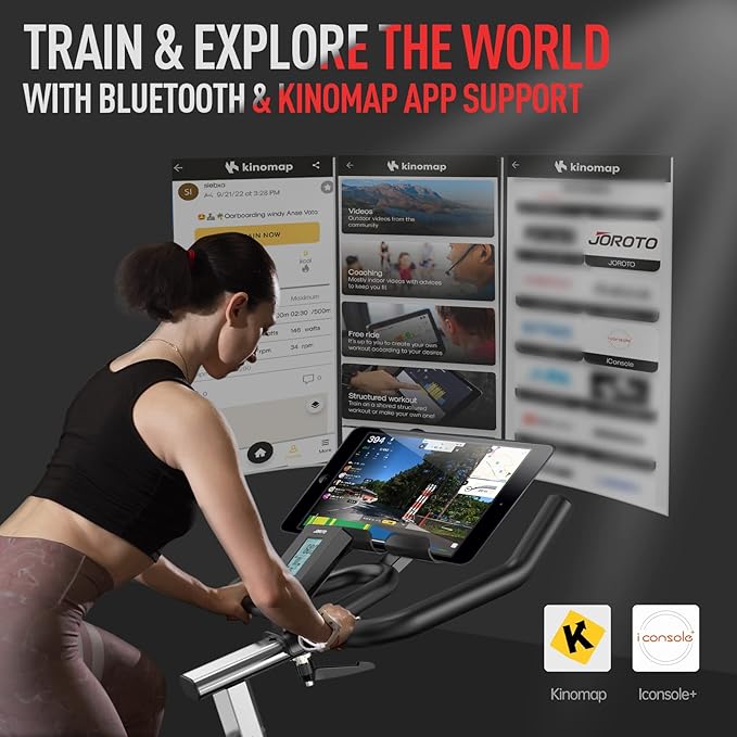JOROTO X2|X2PRO Exercise Bike, X4S Bluetooth Stationary Indoor Cycling Bike with Readable 100