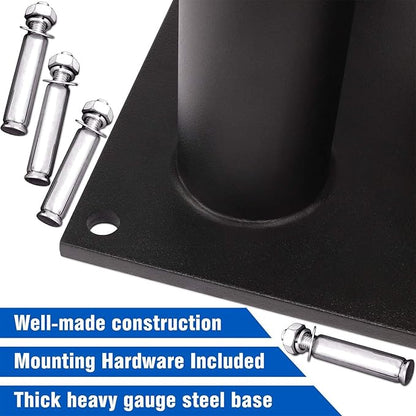 Yes4All Vertical Storage Rack, Home Gym Organizer, Barbell & Dumbbell Rack for 2-inch Olympic &