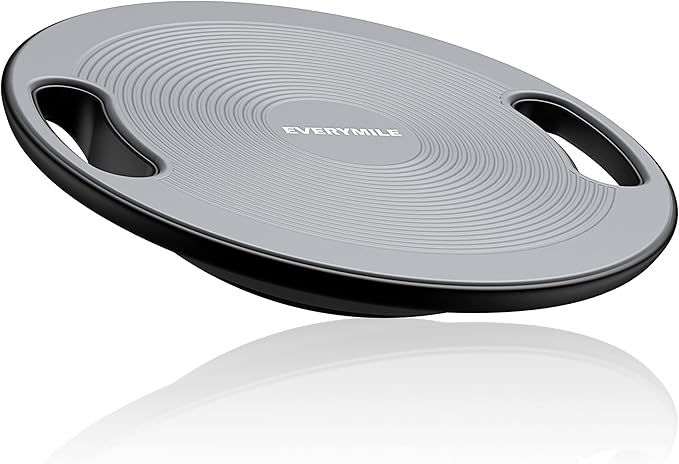 EVERYMILE Wobble Balance Board, Exercise Balance Stability Trainer Portable Balance Board with
