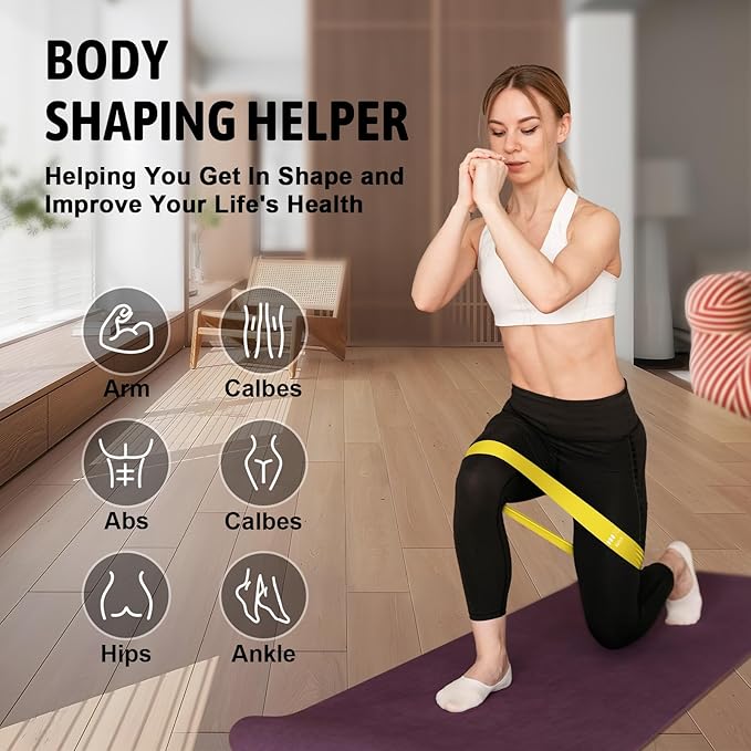 Resistance Bands for Working Out, Exercise Bands Resistance Bands Set with 5 Resistance Levels