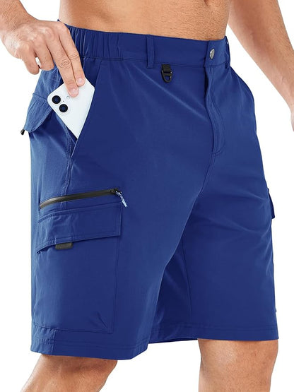 NORTHYARD Men's Cargo Hiking Shorts 9" Lightweight Outdoor Tactical Work Camping Sport Golf Casual