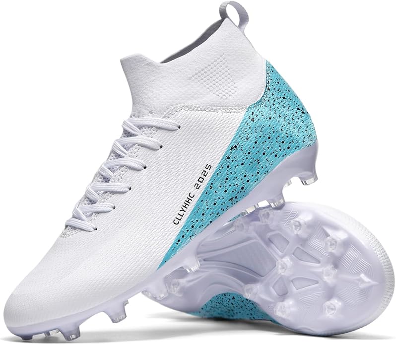 Mens Soccer Shoes Womens Indoor Outdoor Football Cleats Unisex Baseball Turf Shoe Youth Rugby Adult