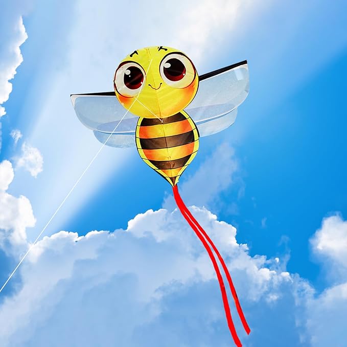 HENGDA KITE Animals Kite for Kids Beginners and Adults Cute Design High Definition Printing Easy to